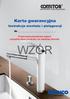 WZÓR. Karta gwarancyjna. Instrukcja montażu i pielęgnacji. Przed zamontowaniem baterii uzupełnij dane produktu na ostatniej stronie!