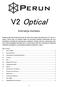 V2 Optical. Instrukcja montażu