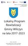 Lokalny Program Rewitalizacji Gminy Wilczyn na lata