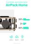 AirPack Home. Centrale wentylacyjne. 30% większe. 2 mniejszy 40% GWC. oszczędności energii. hałas. wyższy standard filtracji powietrza