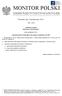 Warszawa, dnia 29 października 2018 r. Poz OBWIESZCZENIE MINISTRA ŚRODOWISKA 1) z dnia 3 października 2018 r.