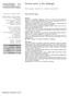 Cervical cancer is still challenge! Rak szyjki macicy to nadal wyzwanie! Original article/artykuł oryginalny ONKOLOGIA I RADIOTERAPIA 2 (20) 2012