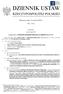 DZIENNIK USTAW RZECZYPOSPOLITEJ POLSKIEJ. Warszawa, dnia 11 czerwca 2018 r. Poz z dnia 10 maja 2018 r.