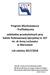 Program Wychowawczo - Profilaktyczny oddziałów przedszkolnych przy Szkole Podstawowej Specjalnej nr 327 im. dr Anny Lechowicz w Warszawie