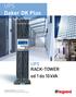 UPS Daker DK Plus. rack-tower od 1 do 10 kva AND DIGITAL BUILDING INFRASTRUCTURES