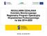 REGULAMIN DZIAŁANIA Komitetu Monitorującego Regionalny Program Operacyjny Województwa Podkarpackiego na lata Rzeszów, 26 czerwiec 2015 r.