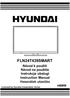 FLN24T439SMART. Návod k použití Návod na použitie Instrukcja obsługi Instruction Manual Használatı utasítás. Licensed by Hyundai Corporation, Korea