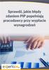 wypłaty ekwiwalentu za urlop wypoczynkowy (w terminie lub w prawidłowej wysokości) oraz