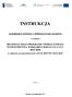 INSTRUKCJA. wypełniania wniosku o dofinansowanie projektu. w ramach REGIONALNEGO PROGRAMU OPERACYJNEGO WOJEWÓDZTWA PODKARPACKIEGO NA LATA