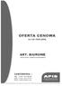 OFERTA CENOWA ART. BIUROWE, APIS B I U R O S E R W I S ZAMÓWIENIA : na rok 2008 [AW] SPOŻYWCZE I CHEMIA GOSPODARCZA