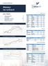 Miesiąc na rynkach SPIS TREŚCI: 6 sierpień 2018 roku. Podsumowanie Chartbook Notowania rynkowe Wskaźniki rynkowe Wyceny funduszy RYNKI AKCJI