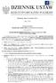 DZIENNIK USTAW RZECZYPOSPOLITEJ POLSKIEJ. Warszawa, dnia 14 czerwca 2018 r. Poz MARSZAŁKA SEJMU RZECZYPOSPOLITEJ POLSKIEJ z dnia 9 maja 2018 r.
