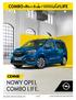 CENNIK NOWY OPEL COMBO LIFE. opel.pl. Cennik nr 01/2018 z dnia 18 lipca 2018, OPPL. Rok produkcji 2018 / Rok modelowy 2019