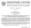 Warszawa, dnia 12 kwietnia 2017 r. Poz. 766 OBWIESZCZENIE MINISTRA SPRAWIEDLIWOŚCI. z dnia 16 marca 2017 r.