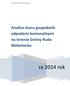 Gmina Ruda Maleniecka Analiza stanu gospodarki odpadami komunalnymi na terenie Gminy Ruda Maleniecka