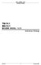 Instrukcja Obsługi TM-74.1 MD-74.1 MODEM SHDSL / V.35. Instrukcja Obsługi