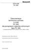 DTR 4/08 PC 300. Dokumentację wykonał : Mariusz Borkowski. Dokumentację zatwierdził: Sławomir Karasiński. Wydano :02 lipca 2008, Warszawa