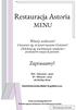 MENU. Witamy serdecznie! Cieszymy się, że jesteś naszym Gościem! Delektuj się wachlarzem smaków i aromatów naszych potraw.