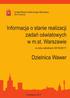 0/121. Informacja o stanie realizacji zadań oświatowych w dzielnicy Wawer w roku szkolnym 2016/2017