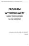 PROGRAM WYCHOWAWCZY SZKOŁY PODSTAWOWEJ NR 2 W JAROCINIE