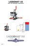 LADDOMAT 22. User and installation instructions. LM22_Manual.indd