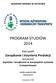 PROGRAM STUDIÓW 2014