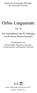 Institut für Germanische Philologie der Universität Wrocław. Orbis Linguarum. Vol. 38. Ein Gedenkband zum 20. Todestag von Professor Marian Szyrocki