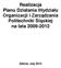 Realizacja Planu Działania Wydziału Organizacji i Zarządzania Politechniki Śląskiej na lata