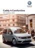 Samochody Użytkowe. Caddy 4 Comfortline. Rok modelowy 2018