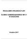 REGULAMIN ORGANIZACYJNY ŻŁOBKA SAMORZĄDOWEGO NR 31 W KRAKOWIE