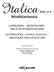 Italica 2015, LITERATURA JĘZYK WŁOSKI RELACJE WŁOSKO-POLSKIE LETTERATURA LINGUA ITALIANA RELAZIONI ITALO-POLACCHE.