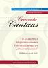 Cantans. Cracovia. VII Krakowski Międzynarodowy Festiwal Chóralny Cracovia Cantans. Kraków, th INTERNATIONAL KRAKOW