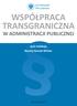 WSPÓŁPRACA TRANSGRANICZNA