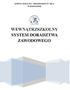 ZESPÓŁ SZKOLNO - PRZEDSZKOLNY NR 11 W RZESZOWIE WEWNĄTRZSZKOLNY SYSTEM DORADZTWA ZAWODOWEGO