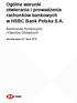 Ogólne warunki otwierania i prowadzenia rachunków bankowych w HSBC Bank Polska S.A.