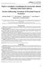 Wpływ czynników warunkujących na leczenie złamań bliższego końca kości udowej Factors Influencing Treatment of Proximal Femoral Fractures