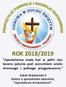 ROK 2018/2019 Apostolstwo może być w pełni skuteczne