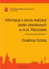 0/119. Informacja o stanie realizacji zadań oświatowych w dzielnicy Ochota w roku szkolnym 2016/2017