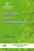 Przegląd Nauk Stosowanych Nr 16