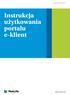 Instrukcja e-klient Instrukcja użytkowania portalu e-klient