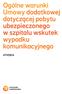 Ogólne warunki Umowy dodatkowej dotyczącej pobytu ubezpieczonego w szpitalu wskutek wypadku komunikacyjnego ATHDB14