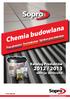 Chemia budowlana 2012 / Katalog Produktów. wersja skrócona. Prace glazurnicze Prace budowlane Ogrodowe prace budowlane.