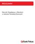 REGULAMIN. Warunki Współpracy z Klientami w zakresie Transakcji Kasowych