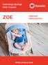Instrukcja obsługi User manual ZOE. leżaczek baby bouncer