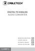 Digital to Analog Audio Converter