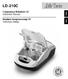 LD-210С. Compressor Nebulizer LD Instruction Manual. Inhalator kompresorowy LD Instrukcja obsługi ENG POL