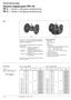 Zawory regulacyjne (PN 16) VF 2 Zawór 2-drogowy, kołnierzowy VF 3 Zawór 3-drogowy, kołnierzowy
