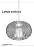 Lampa sufitowa. Instrukcja montażu 91585AB4X5VII