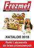 KATALOG 2018 Rolki i akcesoria do bram przesuwnych