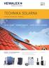 TECHNIKA SOLARNA Informator techniczno - handlowy